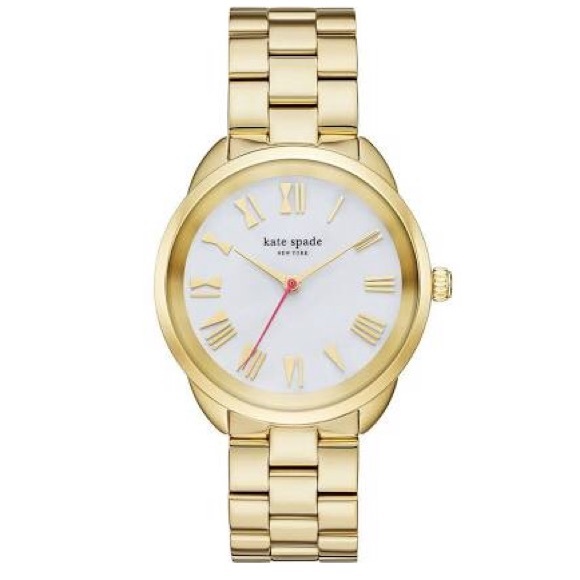kate spade Accessories - Kate Spade Gold Crosstown Watch